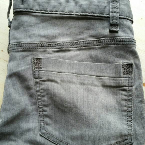 Free People Gray Wash Skinny Jeans 26 - Picture 6 of 6
